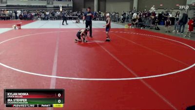 75 lbs Champ. Round 1 - Kylan Noska, LPGE/B Wolves vs Ira Stemper, Caledonia/Houston