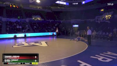 125 lbs Bubba Wright, Air Force vs Tanner Jordan, South Dakota State