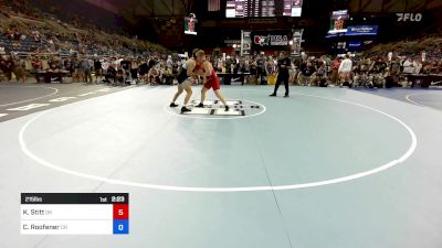 215 lbs Cons 32 #2 - Kaden Stitt, OK vs Camden Roofener, OR