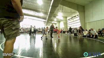 52 lbs Consi Of 4 - Cannon Francis, Team Tulsa Wrestling Club vs Weston Kellett, Pocola Youth Wrestling