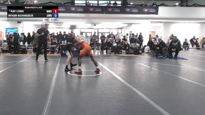 55 kg Quarters - Ray Long, Notre Dame Wrestling Club vs Ryker Schingeck, Aviators Wrestling