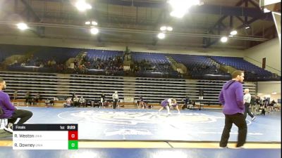 157 lbs Final - Robert (RJ) Weston, Northern Iowa vs Ryder Downey, Northern Iowa