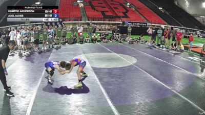 76 lbs Hunter Anderson, Oregon 14U Boys vs Joel Alves, Montana 14U Boys