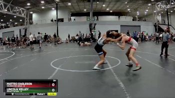 132 lbs Round 2 (8 Team) - Lincoln Kelley, Impact Silver vs Matteo Eagleson, Validus WC Gold