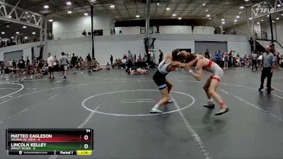 132 lbs Round 2 (8 Team) - Lincoln Kelley, Impact Silver vs Matteo Eagleson, Validus WC Gold