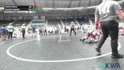 92 lbs Final - Ronan Winkle, Raw Wrestling Club vs Zachary Madrid, TTWC Cream