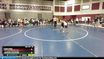 66 lbs Cons. Round 2 - Cato Iorg, Northside Wrestling Club vs Jamison Folkman, Champions Wrestling Club