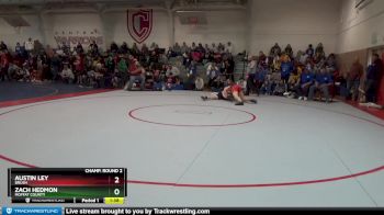 157 lbs Champ. Round 2 - Austin Ley, Brush vs Zach Hedmon, Moffat County