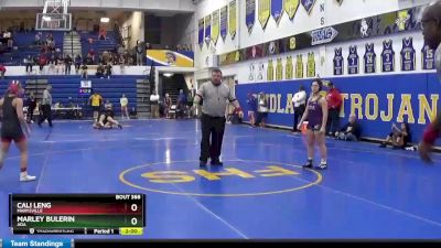 125 lbs Semifinal - Marley Bulerin, ADA vs Cali Leng, MARYSVILLE