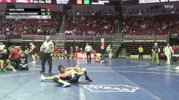 3A-150 lbs Cons. Round 3 - Marcello Rios-Martinez, Des Moines Roosevelt vs Zach Green, North Scott