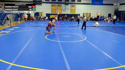 157 lbs Round 1 (6 Team) - Kadence Roop, Northeast Oklahoma vs Dominik Ridout, Hawkeye Community College