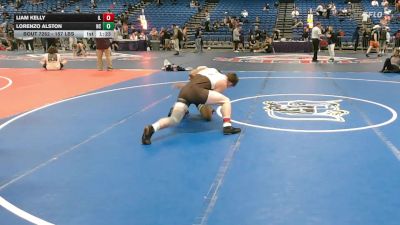 157 lbs Round Of 16 - Liam Kelly, IL vs Lorenzo Alston, NC