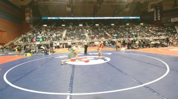 2A-175 lbs Quarterfinal - Clay Teichert, Cokeville vs Tell Caster, Tongue River