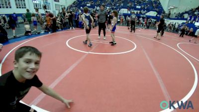 70 lbs Round Of 16 - Zackary Townsend, Smith Wrestling Academy vs Van Richardson, El Reno Wrestling Club