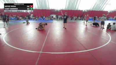 138 lbs Quarters & Wb (16 Team) - Casey Sisneros, Bemidji vs Justus Vrona, Illinois Top Dawgs Navy