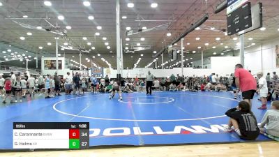 95 lbs Semifinal - Cayden Carannante, Steel Valley Renegades vs Grayson Helms, Kraken ES