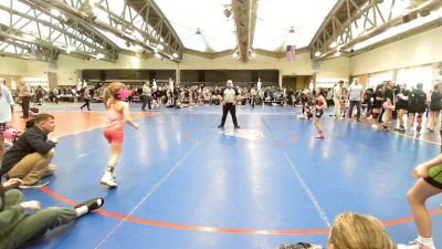 65 lbs Rr Rnd 2 - Brynn Lincoln, NewWhale Teel - Girls vs Jojo Mahoney, NewWhale Purple - Girls