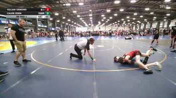 105 lbs Rr Rnd 3 - Luke Bentley, NC Gold - MS vs Anthony Hoff, Triumph Blue - MS