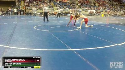 132 lbs Cons. Round 2 - Daniel Charboneau, Devils Lake vs Easton Encinas, Devils Lake