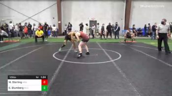 128 lbs Prelims - Matthew Sterling, Apex vs Sebastian Blumberg, Rhino