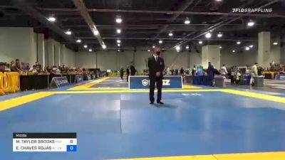 ITARO ANDRADE DE ARAÚJO vs PAUL WOO 2021 World Master IBJJF Jiu-Jitsu Championship