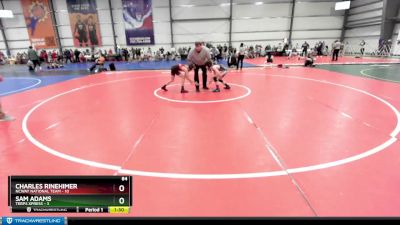 84 lbs Rd# 6- 9:00am Saturday Final Pool - Charles Rinehimer, NCWAY National Team vs Sam Adams, Terps Xpress