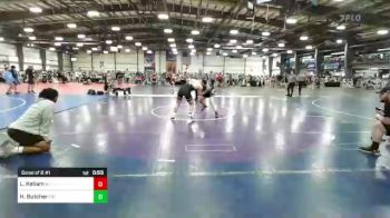 180 lbs Consi Of 8 #1 - Logan Kellam, NC vs Hayden Butcher, OH