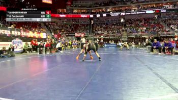 1A-132 lbs Champ. Round 2 - Jayden Rinken, Nashua-Plainfield vs JJ Callahan, Alburnett