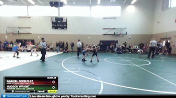 62 lbs Semifinal - Hudson Wright, Punisher Wrestling Company vs Gabriel Gonzalez, Lake Stevens Wrestling Club