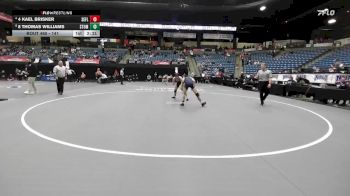 141 lbs Cons. Round 5 - 4 Kael Brisker, Southeastern vs 8 Thomas Williams, St. Thomas