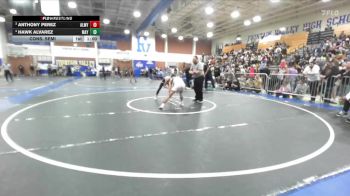 113 lbs Cons. Semi - Anthony Perez, Alemany vs Hawk Alvarez, Mayfair