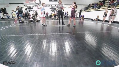 96 lbs Rr Rnd 2 - Addilyn Ashton, Bartlesville Wrestling Club vs Jackie Allen, Collinsville Cardinal Youth Wrestling