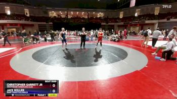 150 lbs Semifinal - Jace Roller, Bixby Freestyle/Greco vs Christopher Garrett Jr, Westmoore Wrestling Club