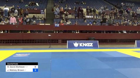 Robert David Atchison vs Jonathon Matney Brown 2024 Pan IBJJF Jiu-Jitsu No-Gi Championship