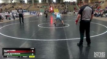 A 182 lbs Cons. Semi - Caleb Richardson, East Hamilton vs Elijah Hubbs, Gibbs