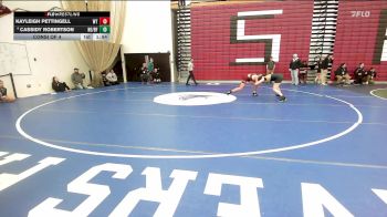 145 lbs Consi Of 4 - Kayleigh Pettingell, Whittier vs Cassidy Robertson, Northeast Metro Tech/Bishop Fenwick