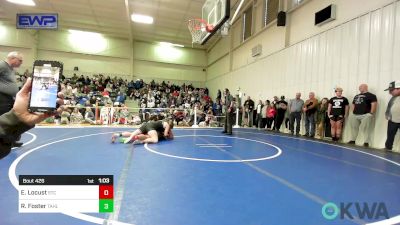 155-180 lbs Rr Rnd 2 - Elecktra Locust, Sallisaw Takedown Club vs Racie Foster, Tahlequah Wrestling Club