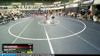 120 lbs Round 1 (4 Team) - Josh Gawronski, Marian Central Catholic vs Drew Metcalf, North Scott