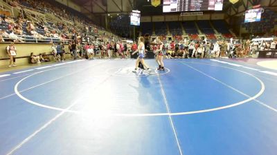 115 lbs Consi Of 64 #1 - Megan Spencer, AK vs Jazmin Haller, NE