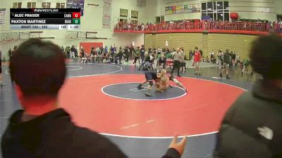 150 lbs Champ. Round 3 - Alec Fraser, Camas vs Paxton Martinez, Rogers