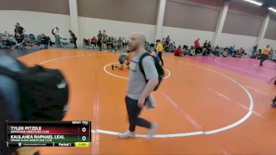 83-86 lbs Round 3 - Tyler Pitzele, Grapevine Wrestling Club vs Kaulahea Raphael Leal, Spring Klein Wrestling Club