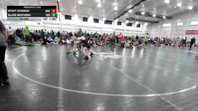 92 lbs Round Robin 3 - Wyatt Johnson, Hoosiers Mafia - EL vs Blake Brothers, Ohio Gold - EL