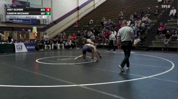 141 lbs Rr Rnd 1 - Joey Olivieri, Rutgers vs Caedyn Ricciardi, Navy