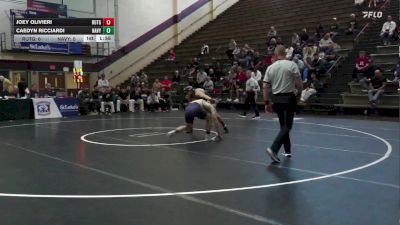 141 lbs Rr Rnd 1 - Joey Olivieri, Rutgers vs Caedyn Ricciardi, Navy