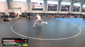 190 lbs Champ. Round 1 - Ethan Fernandez, El Paso Wildcats Wrestling Club vs Mason Williams, Valor Wrestling Club