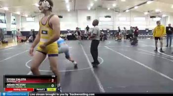 285 lbs Round 2 (4 Team) - Gavin Thompson, Crusaders vs Billy McChesney, Nauman Blue