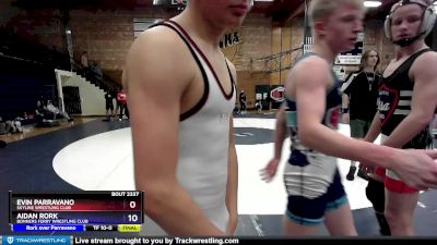 132 lbs Round 4 - Hoyt Hvass, Lewiston Wrestling Club vs Talan Volkel, Kimberly
