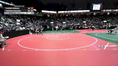 176 lbs Champ. Round 1 - Santino Goclano, CFD2 vs Legend Morgan, GIR3