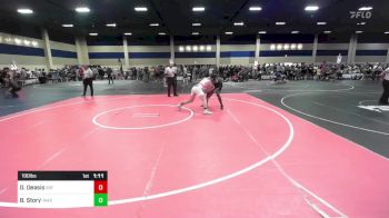 190 lbs Round Of 16 - Darius Deasis, SSF Gators vs Brian Story, Takedown Industries