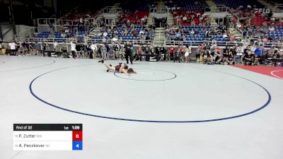 132 lbs Rnd Of 32 - Parker Zutter, MN vs Alexander Penzkover, WI